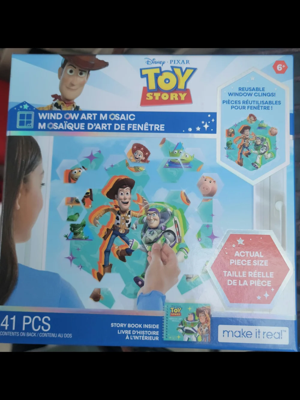 Disney Pixar Toy Story Window Art Mosaic kit.